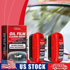 Windshield Oil Film Cleaner Glass Polishing Agent Glass Oil Film Cleaning Brush.