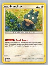 Munchlax 173/236 SM - Unified Minds Uncommon Pokemon Card NM