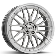 Alufelgen DOTZ BILBAO 17" 8J 5x100 ET 35 60.1 SILVER POLISHED LIP