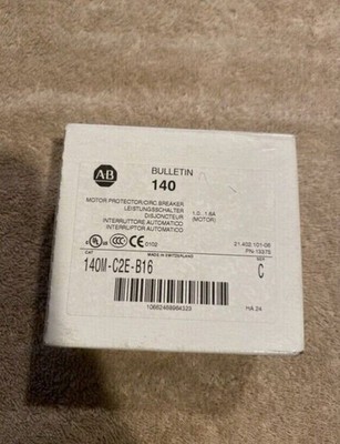 New AB 140M-C2E-B16 Free Shipping New in Box New Factory Sealed PLC