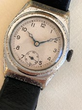 military style swiss watch 1930s/40s works well