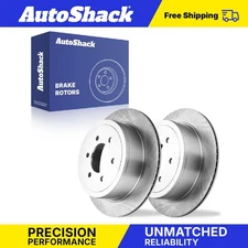 Rear Brake Rotors Pair for Ford F-150 Heritage 2006-2008 Lincoln Mark LT
