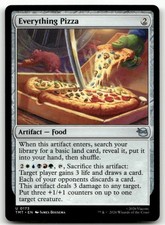 Everything Pizza Teenage Mutant Ninja Turtles MTG NM