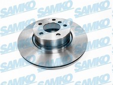 SAMKO 2x Bremsscheibe hinten belüftet passend für BMW X3 F25 X4 F26