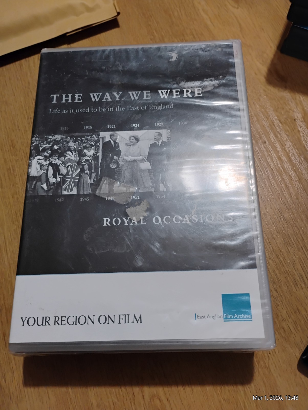 THE WAY WE WERE VOLUME 8 ROYAL OCCASIONS EAST ANGLIA  NEW SEALED DVD FREEPOST