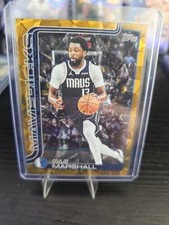 Naji Marshall 2025/26 Topps Gold Crackleboard /50 - Dallas Mavericks