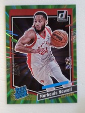 2023-24 Donruss - Rated Rookie Markquis Nowell #238 Holo Green Laser (RC)