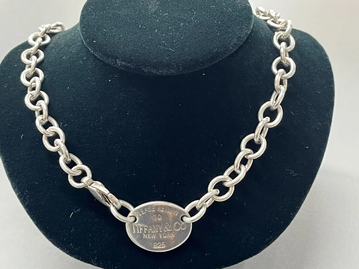 Return To Tiffany Necklace for sale | eBay