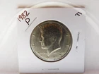 1982 P Kennedy Half Dollar-Very Good to Fine Circulated Condition