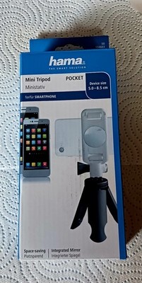 4007249046031 pocket smartphone mini tripod 20 cm black Hama