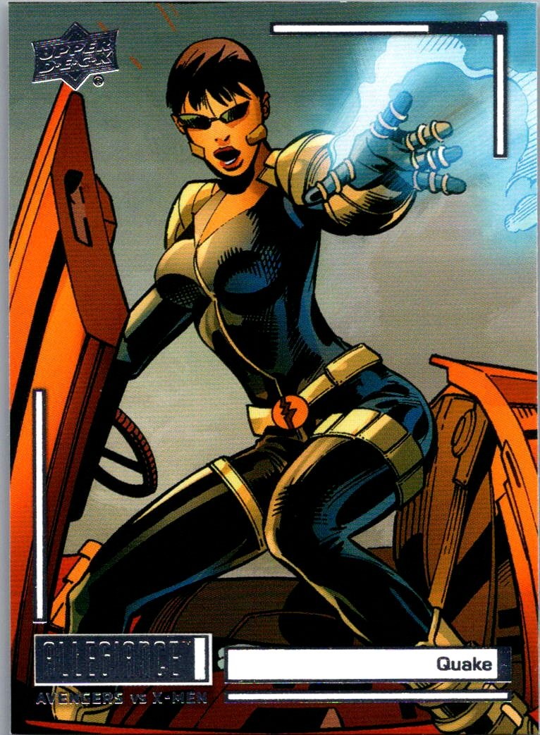 2023 Upper Deck Marvel Allegiance: Avengers vs X-Men #C83 Quake