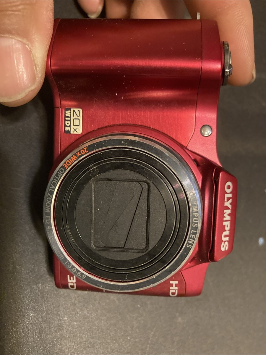 Olympus SZ-11 HD Digital Camera Red 14 MP 20x Optical Zoom