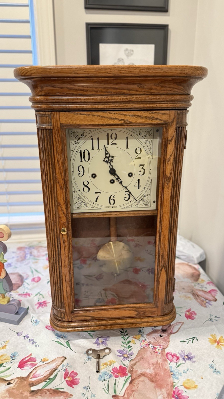 Howard Miller Vintage 613-108 Sandringham Grandfather Wall Clock