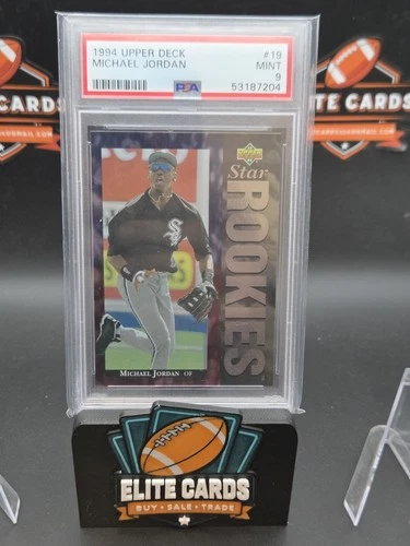 🏀 🐐 1994 Upper Deck - Star Rookie Michael Jordan #19 Psa 9