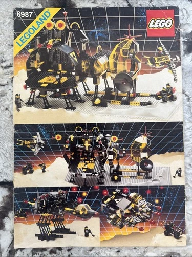 LEGO Blacktron Message Intercept Base 6987 Instructions Only