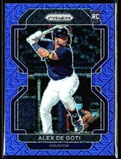 2022 Panini Prizm #183 Alex De Goti Blue Mojo Prizm #/199