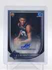 ACE BAILEY 2025-26 BOWMAN CHROME ROOKIE AUTO #BCA-AB JAZZ Q6377
