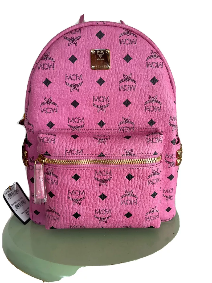 MCM Backpack Pink Small New