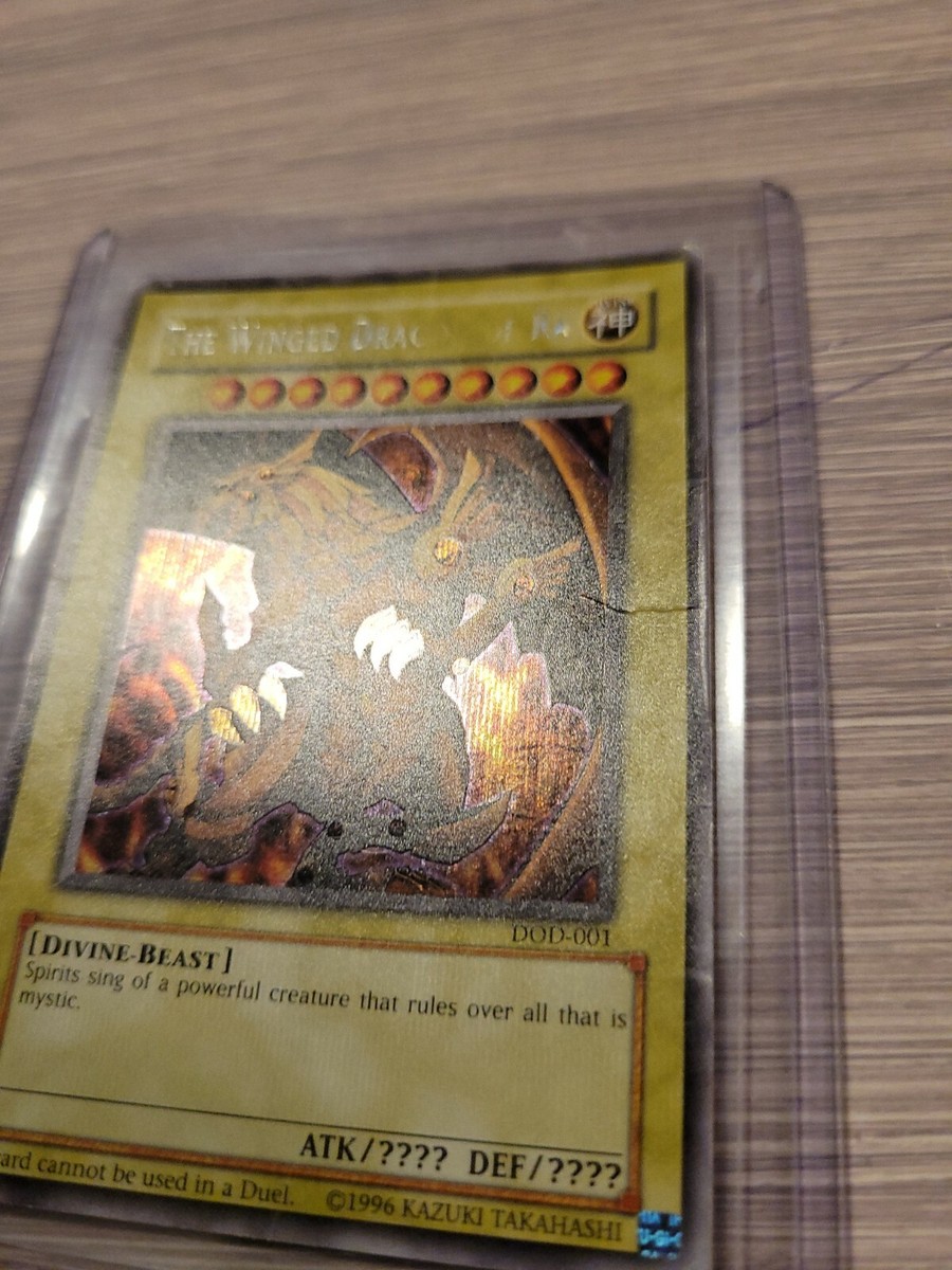 THE WINGED DRAGON OF RA Yu-Gi-Oh CARD (DOD-001) | eBay