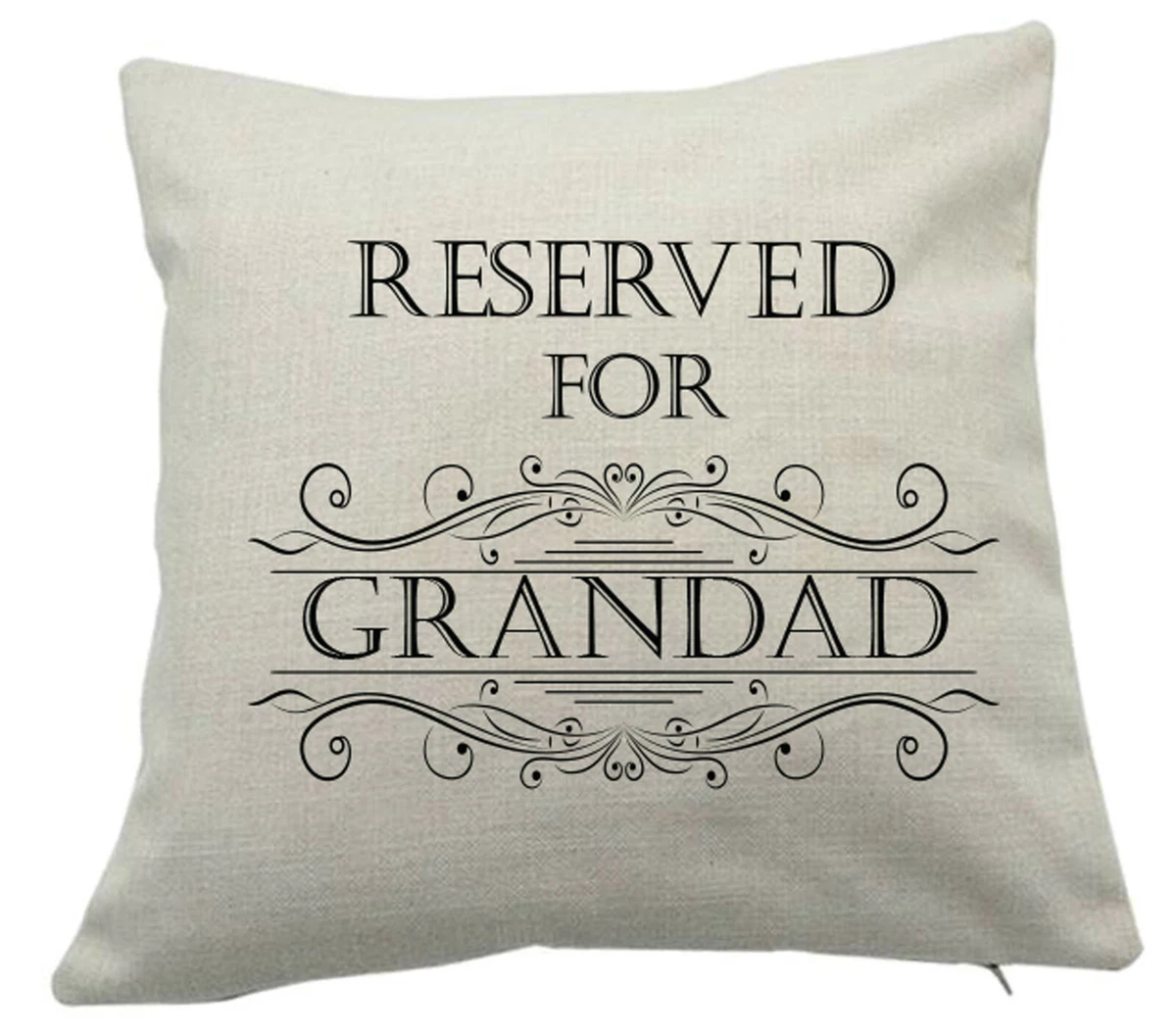 Personalised top grandad cushion