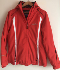 Skijacke Damen hochwertig von Bergson, Gr. 40 sehr guter Zustand, - rot/weiß