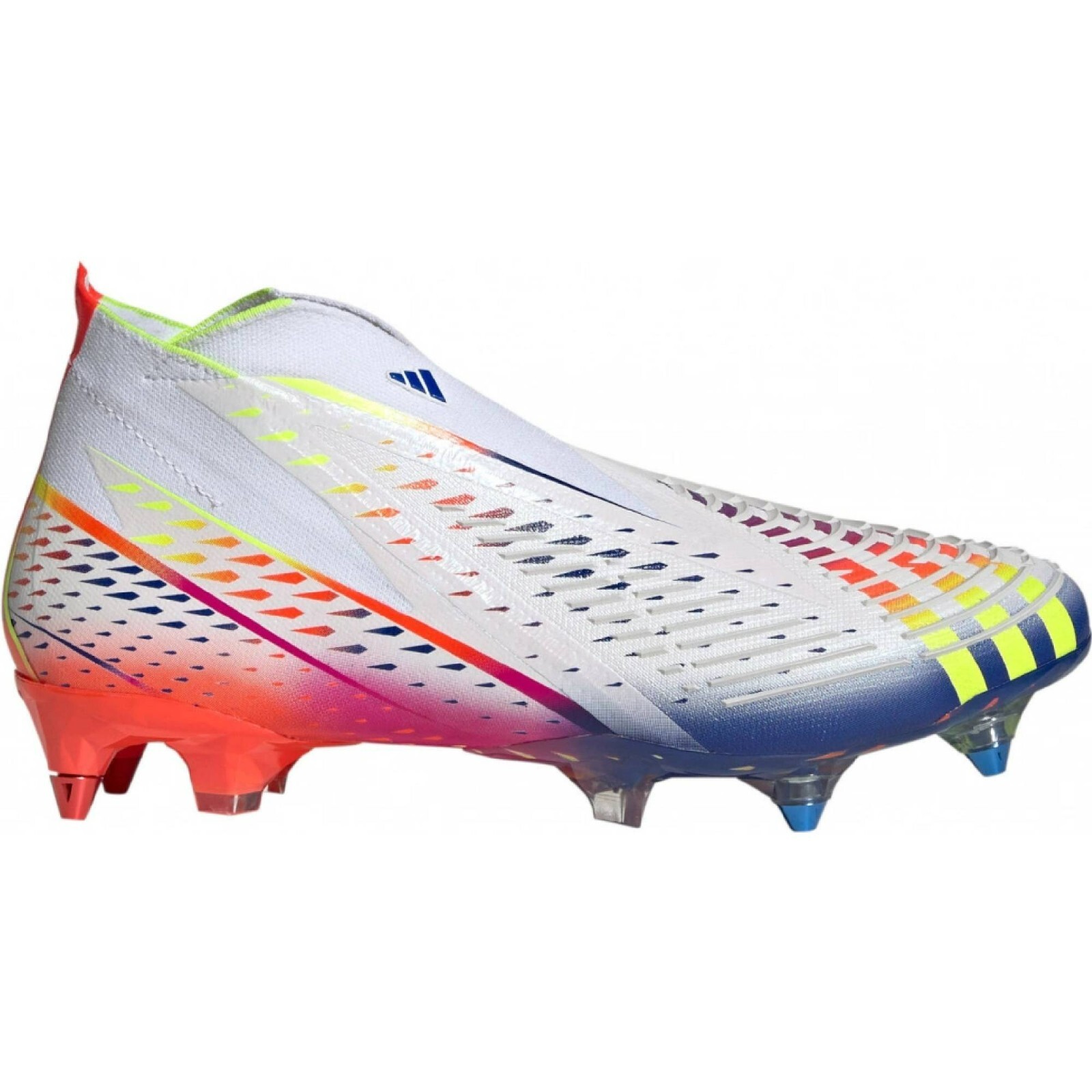 adidas Predator Edge+ Soft Ground Size 8 White RRP £230 Brand New GW1035