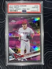Mike Trout 2017 Topps Chrome Pink Refractor PSA 10 Gem Mint