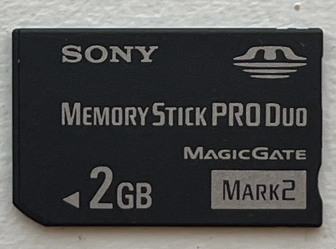 Sony 2 GB Memory Stick PRO Duo Camera Memory Cards for sale - eBay