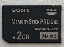 Sony 2Gb Mark 2 Memory Stick Pro Duo Magic Gate Memory card