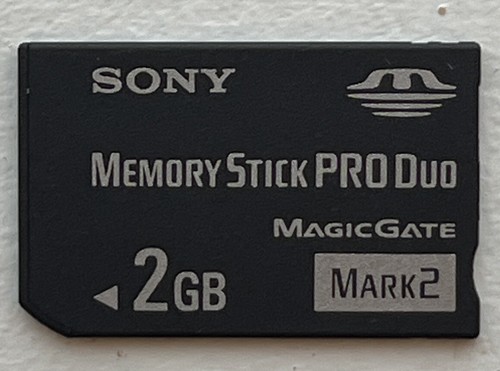 Sony 2Gb Mark 2 Memory Stick Pro Duo Magic Gate Memory card