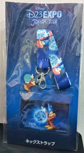 Japan Tokyo Disney D23 Expo Japan 15 Neck Strap Card Case Sorcerer Mickey Ebay