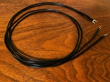 Audiophile Turntable / Component Dual 3ft Ground Wire w/ Spade Connectors