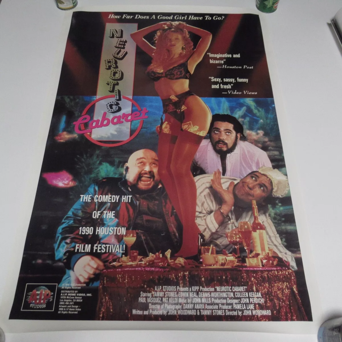 Neurotic Cabaret Lock N Load White Fury 3 Movie Video Poster Comedy Action eBay pic