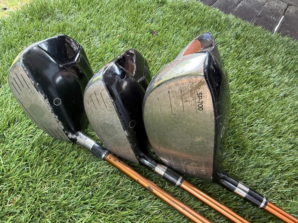 STARTER SET OF MENS SLAZENGER & HIPPO GOLF CLUBS IN A BAG. FREE POST - Image 4 of 4