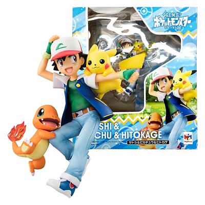 MegaHouse Series Pokemon SATOSHI PIKACHU HITOKAGE