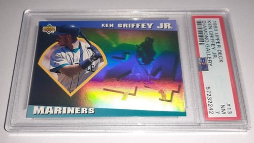 1993 Upper Deck Diamond Gallery Ken Griffey Jr #13 card