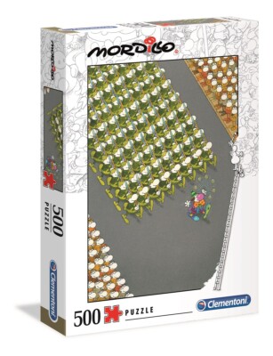MORDILLO - THE MARCH * DER MARSCH - Clementoni Puzzle 35078 - 500 Teile Pcs.