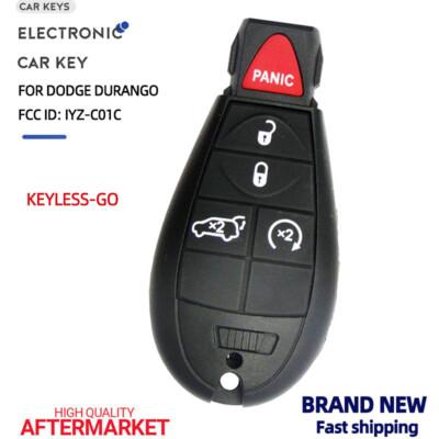For 2011-2013 Dodge Durango Push To Start Remote Key FOB Keyless Go IYZ-C01C