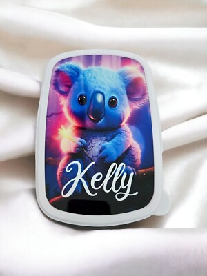 Lunch Box Brotdose personalisiert mit Foto/Name /Wunschtext/DIY/Blau oder Pink