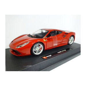 Bburago 132 Scale Red Diecast Ferrari 488 Gtb Model