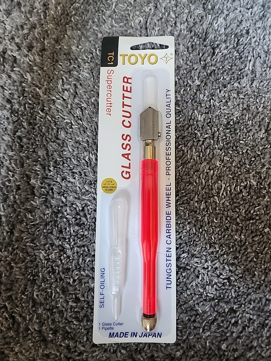 Toyo TC1 Supercutter Glass Cutter, Red | eBay