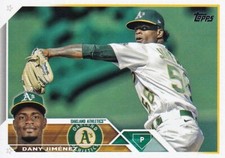 2023 Topps Series 1 - #164 Dany Jimenez - Athletics