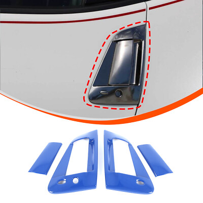 ABS Blue Exterior Door Bowl Handle Trim Cover For Nissan 370Z 2009-2020