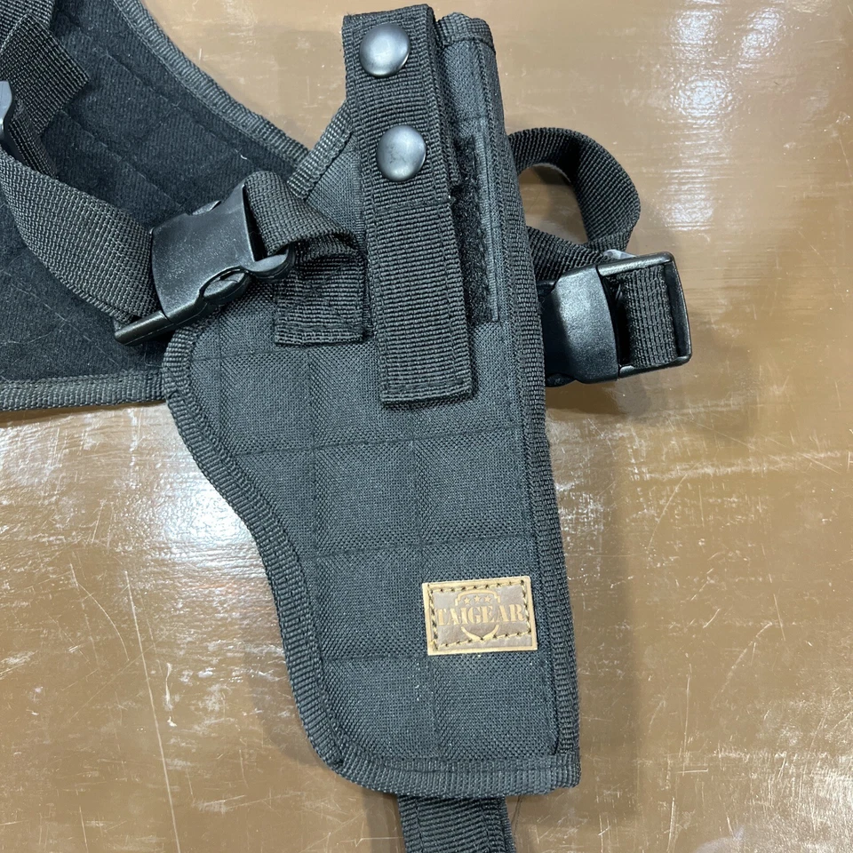 Funda de hombro oculta Taigear con doble bolsa Mag marco grande ajustable automática Foto 3 de 4