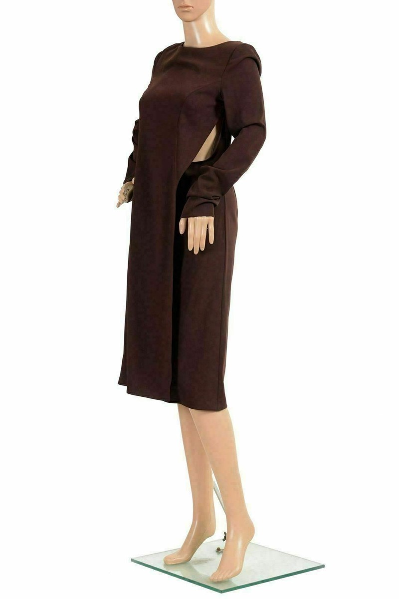 Robe Fourreau Maison Margiela Marron - Taille M (IT 42) - Neuf Sans étiquettes