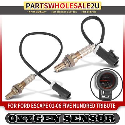 2x Upstream Oxygen Sensors for Mazda Tribute Mariner 04-06 Ford Escape ...
