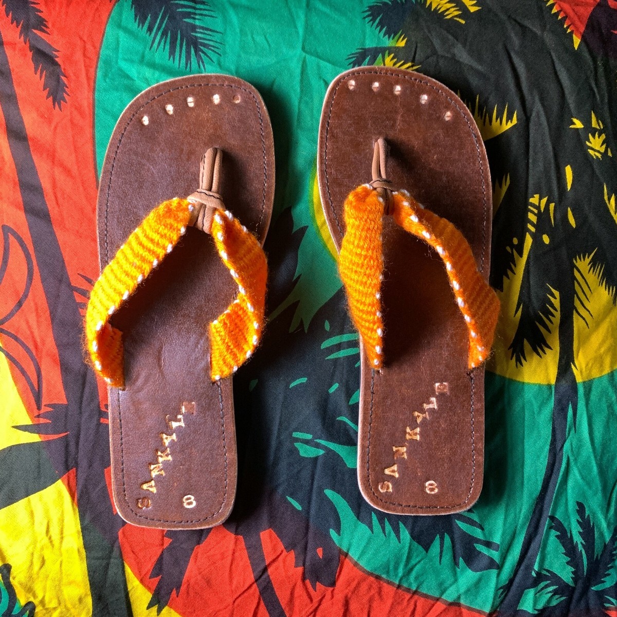 Rasta Rastafari Sandals Flip Flops Casual Wear Jamaica Hawaii Beach Irie  ROOTS | eBay UK