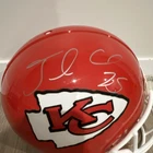 Kansas City Chiefs NFL Autographed Football Helmet Red White Jamal Charles