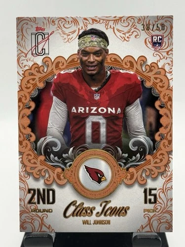 2025 Topps Signature Will Johnson Orange (RAW)