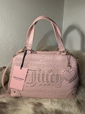 NWT Juicy Couture Royal Juicy Satchel Crossbody - Pink Diamond